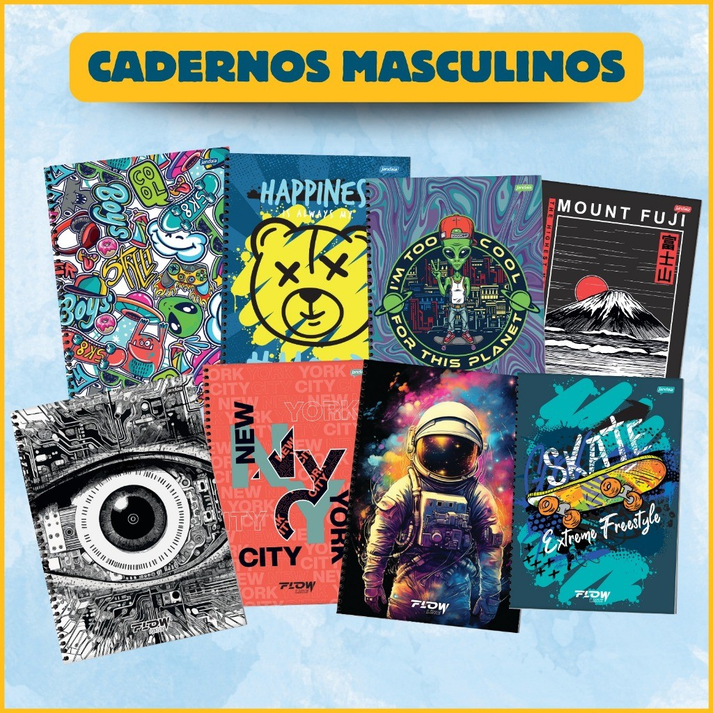 Kit material escola completo 48 ITENS com/sem mochila feminina masculina fundamental médio faculdade